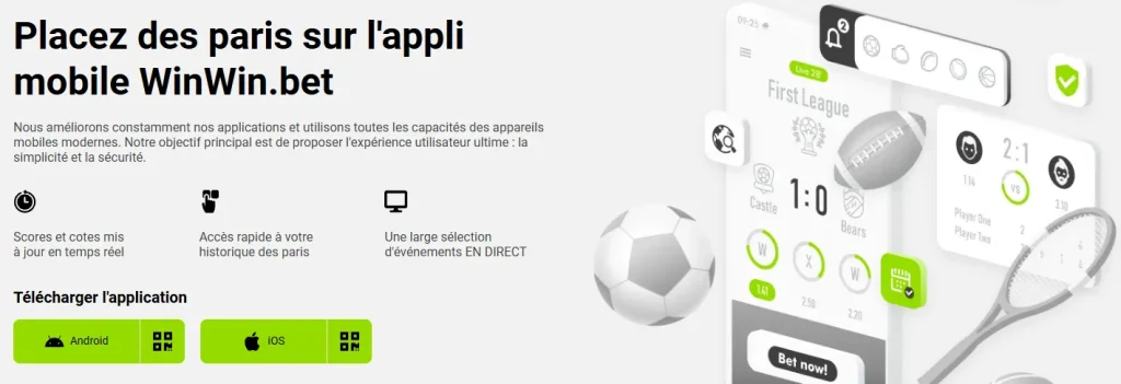 Connexion WinWin Mobile